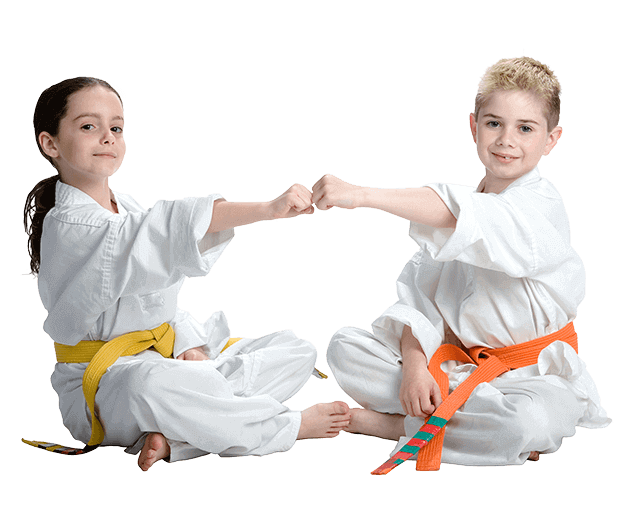 Martial Arts Lessons for Kids in Lewisville TX - Kids Greeting Happy Footer Banner