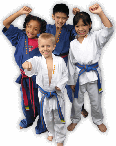 Martial Arts Summer Camp for Kids in Lewisville TX - Happy Group of Kids Banner Summer Camp Page